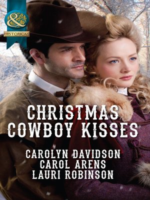 cover image of Christmas Cowboy Kisses